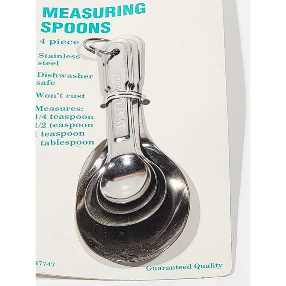 3 Bright Idea Professional Performance Measuring Spoons, Set of 4 - Picture 8 of 8